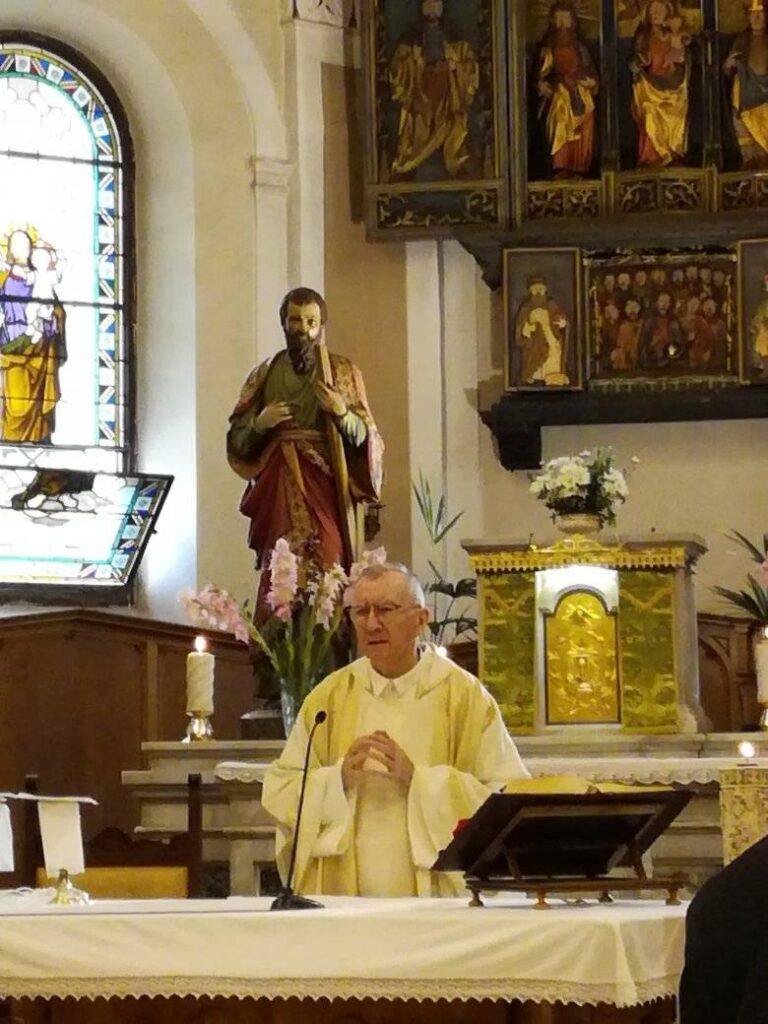 Cardinale Pietro Parolin a Siror